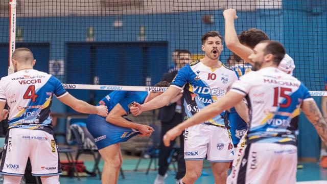 Pallavolo Serie A3, la Videx Grottazzolina torna da Torino con altri tre punti