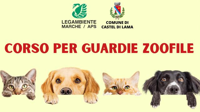 Legambiente Marche, a Castel di Lama nuovo corso di formazione per aspiranti guardie zoofile volontarie  
