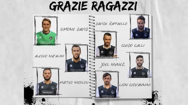Atletico Ascoli, ufficializzati gli addii con sette protagonisti della scorsa stagione