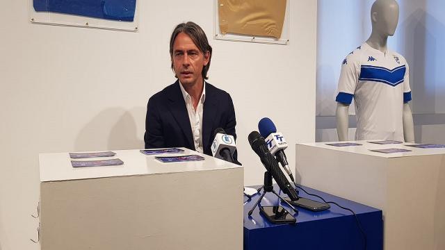 Brescia, Inzaghi ufficialmente nuovo allenatore: ''Mi ha convinto l'entusiasmo di Cellino''