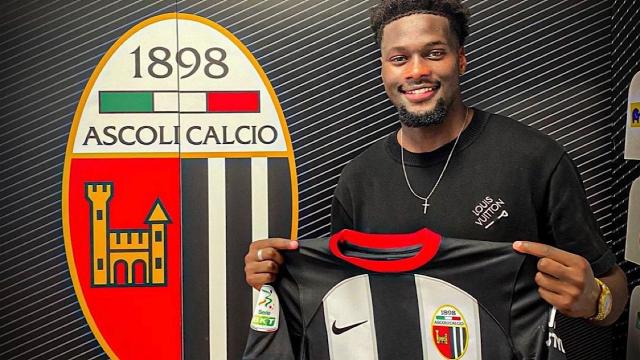 Ascoli Calcio, ufficializzato l'arrivo in prestito dal Torino del terzino destro francese Bayeye