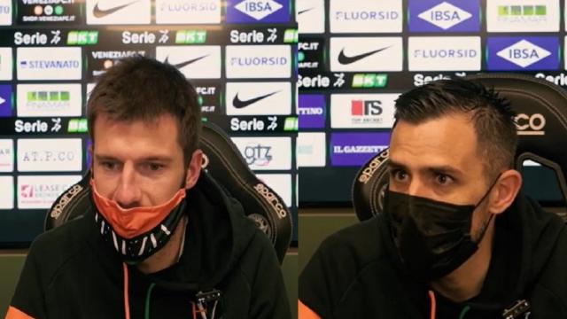 Venezia-Brescia 0-1, voci Modolo (“Adesso testa all'Ascoli”) e Taugourdeau (“Al Del Duca con grande umiltà”)