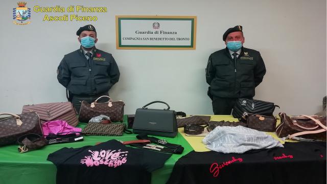 Guardia di Finanza: prodotti di bellezza ed abbigliamento contraffatti, sequestri a San Benedetto