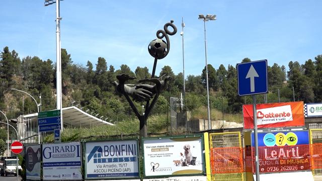 Ascoli Piceno, stadio 'Del Duca': al via lavori per completamento della demolizione della Curva Sud 