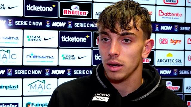 Ascoli-Spal 1-1, la voce di Raffaelli in zona mista: “Meritavamo di più. Sul gol leggera deviazione di Gagliolo”