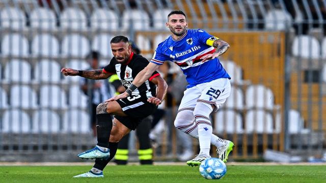 Ascoli-Sampdoria 1-1, Nestorovski si sblocca ma ad inizio ripresa il rigore di Borini frena i bianconeri