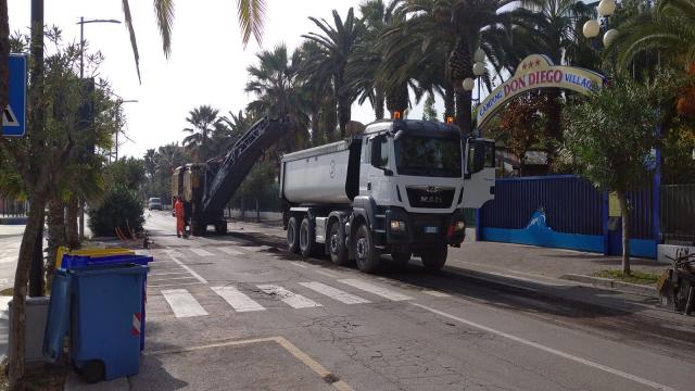 Grottammare: Piano Asfalti, in corso di esecuzione le opere 2022. Talamonti: ''Progetto biennale''