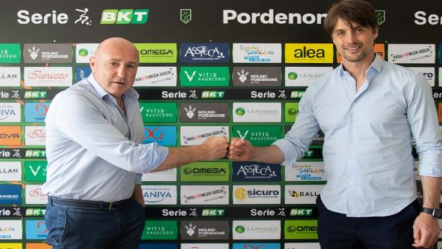 Pordenone, da un ex bianconero all'altro. Paci è il nuovo allenatore fino al 2023