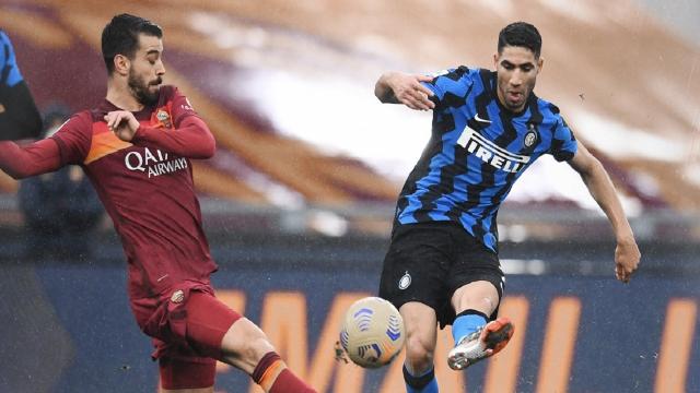 Roma-Inter 2-2, highlights