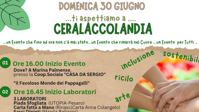 Marina Palmense, alla Cooperativa sociale Casa Da Sergio in programma iniziativa 'Ceralaccolandia'