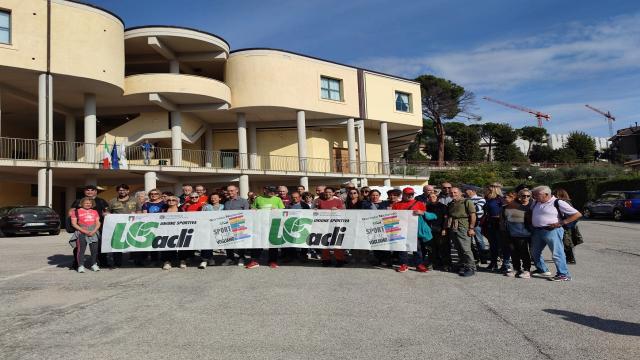 Unione Sportiva Acli Marche, più di 60 persone a Venarotta per la ''Camminata dei musei''