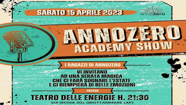 Grottammare, al Teatro delle Energie in scena i ragazzi di ''AnnoZero Academy''