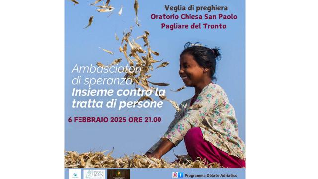 Spinetoli, a Pagliare del Tronto serata di riflessione sul tema della tratta presso la Parrocchia San Paolo