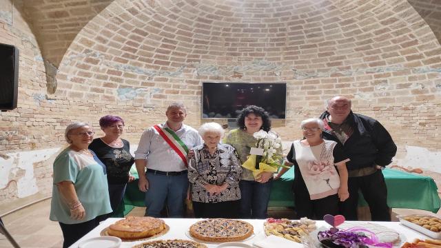 Ripatransone, festeggiati i 100 anni di Maria Polidori