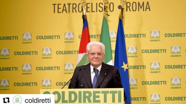 Coldiretti Marche con il presidente Mattarella alla festa degli 80 anni dell’associazione