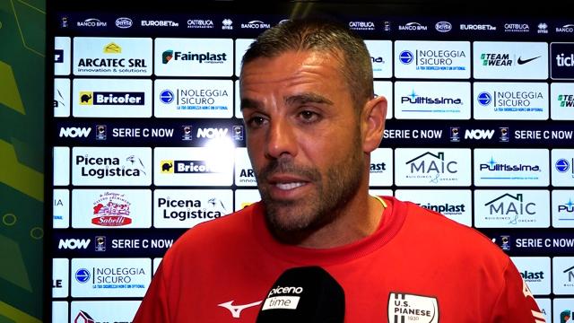 Ascoli-Pianese 1-0, la voce di Prosperi in zona mista: “Gol evitabile ma fortuito. Abbiamo creato tanto”