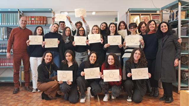 San Benedetto del Tronto: ’IIS 'A. Capriotti', cerimonia di consegna diplomi EsaBac agli alunni del liceo linguistico