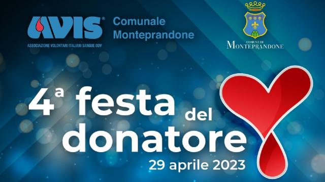 Avis di Monteprandone, il programma della quarta edizione della Festa del Donatore