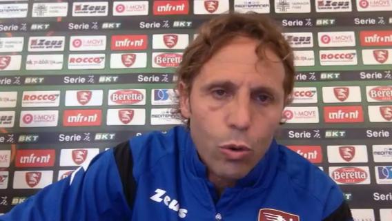 Salernitana-Reggina 1-1, Bocchini (vice Castori) post gara