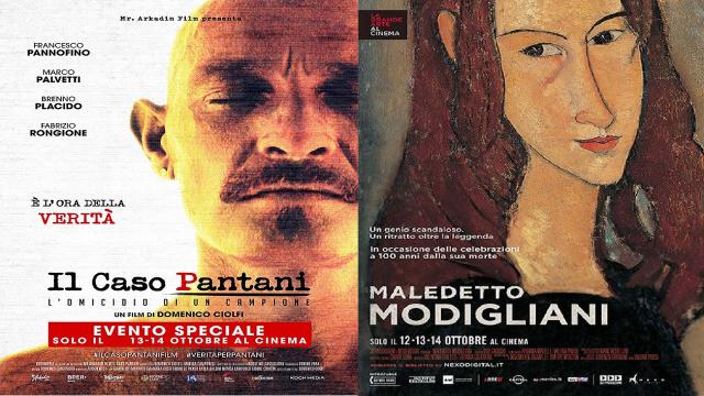 Cinema: ad Ascoli 3 giorni di eventi speciali con “Il Caso Pantani” e “Maledetto Modigliani”