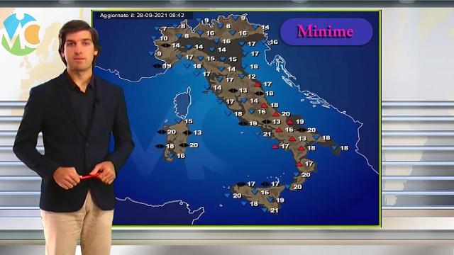 Meteo, la situazione ad Ascoli e nelle Marche per Giovedì 30 Settembre 