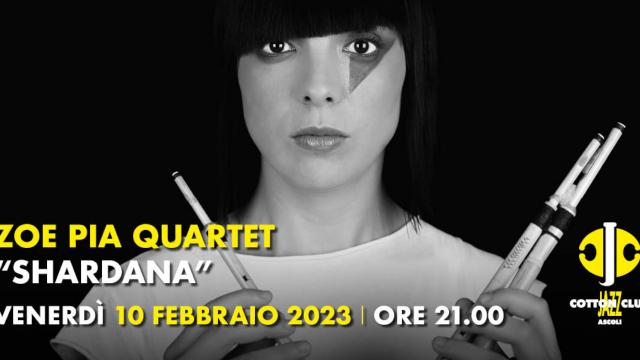 Al Cotton Jazz di Ascoli Piceno la musicista Sarda Zoe Pia presenta il suo disco d'esordio