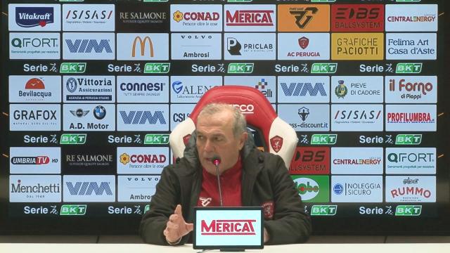 Perugia-Palermo 3-3, voci di uno scatenato Castori (“Basta negatività, non fate i fenomeni”) e Corini 