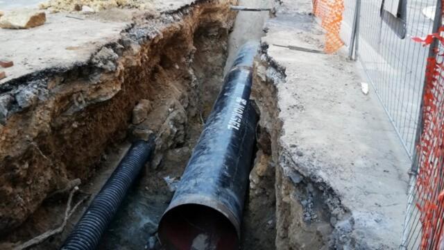 Ascoli Piceno, cambia la circolazione veicolare in Via delle Torri per lavori urgenti su collettore fognario