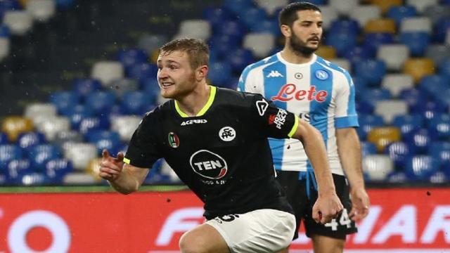 Napoli-Spezia 1-2, highlights