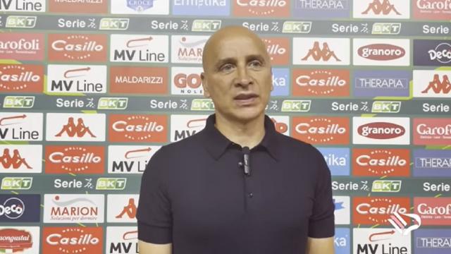 Bari-Palermo 0-0, voci Mignani (“Partita epica, con cuore e attributi”) e Corini (“C'è rammarico, bisognava vincere”)