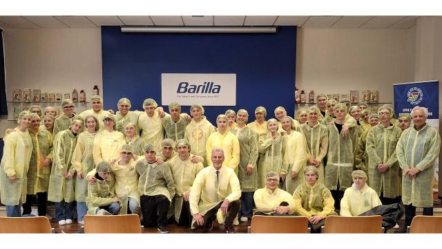 Con i Maestri del Lavoro visita guidata alla Barilla per gli studenti del Liceo 'Rosetti' di San Benedetto del Tronto