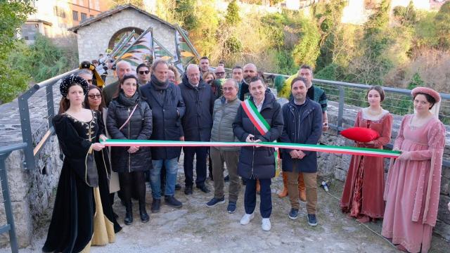Ascoli Piceno, riaperto il suggestivo e caratteristico Ponte di Cecco. Tornerà visitabile nelle Giornate Fai Primavera