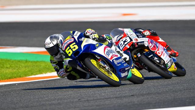 Moto3, Fenati chiude al 12° posto il Gran Premio della Comunità Valenciana