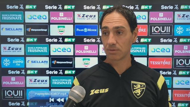 Frosinone-Virtus Entella 0-0, la voce di Nesta post gara