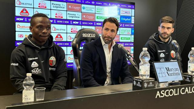 Ascoli Calcio: Sforzini (“Arrivato ciò che cercavamo”), Odjer (“Sono pronto”) e Baldassin (“Mezzala ruolo naturale”)