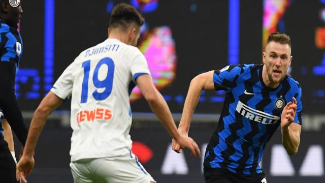 Inter-Atalanta 1-0, highlights