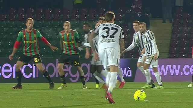Ascoli Calcio, un anno e mezzo senza gol su punizione diretta. L'ultima perla di Maistro a Terni