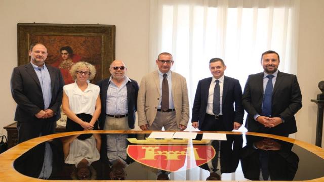 Ascoli Piceno, avvio delle opere di bonifica della vasca di prima pioggia. La soddisfazione di Fioravanti e Vadalà