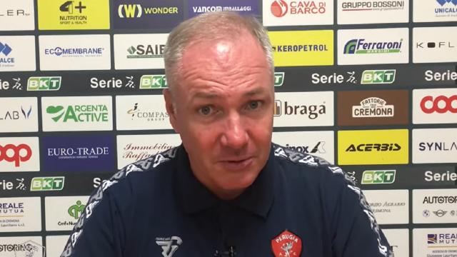 Cremonese-Perugia 0-3: le voci di Alvini, Matos e Bianchetti (''Gara interpretata male'')