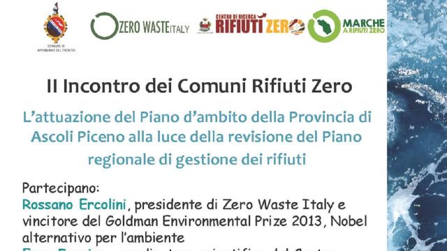 Appignano del Tronto, secondo incontro Comuni rifiuti zero Marche 
