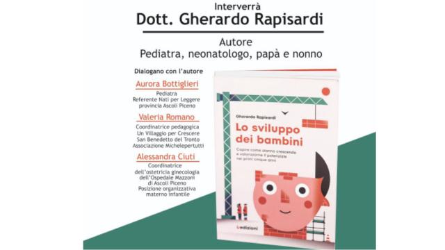 Grottammare, presentazione del nuovo libro ''Lo sviluppo dei bambini'' del dottor Gherardo Rapisardi 