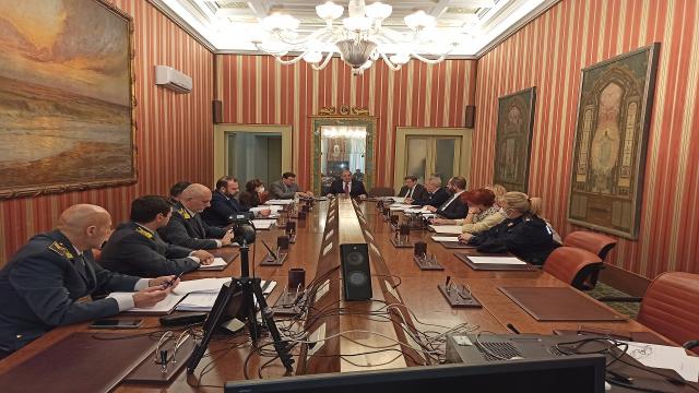 Prefettura Ascoli Piceno, riunione con direttore Struttura di Missione Prevenzione e Contrasto Antimafia Sisma