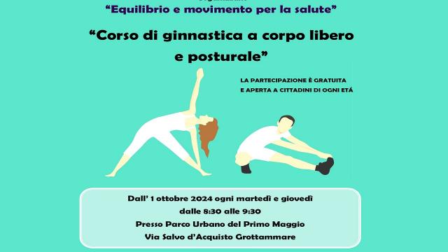 ''Equilibrio e movimento per la salute'': i nuovi orari a Grottammare