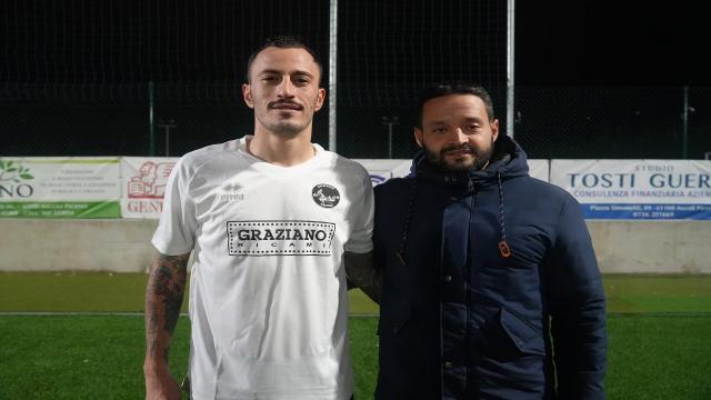 Atletico Ascoli, attacco rinforzato con il ritorno in bianconero di bomber Filiaggi