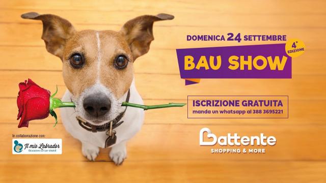 Ascoli Piceno, quarta edizione dell'evento ''Bau Show'' al Battente Shopping&More