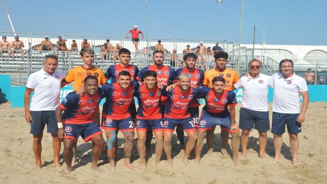 Beach soccer, l'Happy Car Samb chiude la tappa di Lignano Sabbiadoro perdendo 5-3 contro Città di Milano