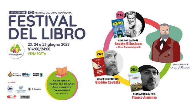 Festival del Libro di Venarotta, iscrizioni ancora aperte per autori e case editrici