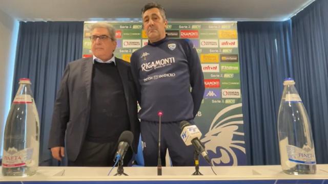 Brescia, Aglietti: “Dobbiamo tornare a fare prestazioni importanti. Mi auguro che Rigamonti ci dia una mano”