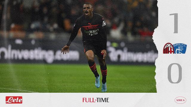 Milan-Empoli 1-0, highlights