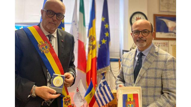 Incontro istituzionale tra Consolato Onorario Repubblica Moldova e Istituto Ellenico della Diplomazia Culturale